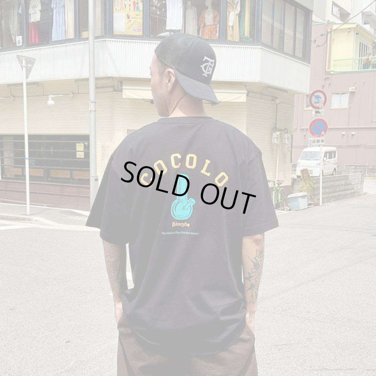 画像6: 2 TONE BONG S/S(BLACK) (6)