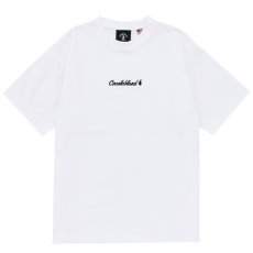 画像1: CURSIVE EMB S/S(WHITE) (1)