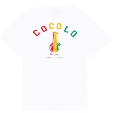 画像1: RASTA BONG S/S(WHITE) (1)