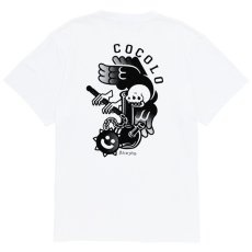 画像1: SKULL WING BONG S/S(WHITE) (1)