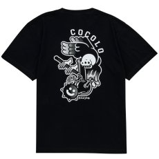 画像1: SKULL WING BONG S/S(BLACK) (1)