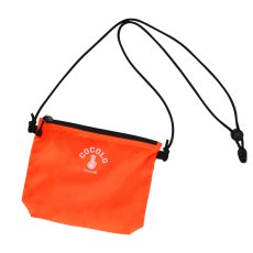 画像1: NYLON BONG SACOCHE(ORANGE) (1)