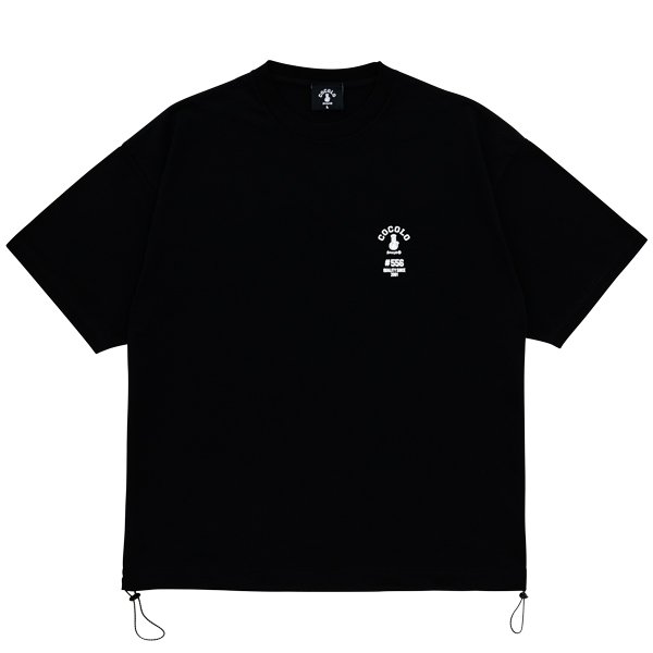 556 DRAWCORD S/S(BLACK) - COCOLOBLAND WEB STORE