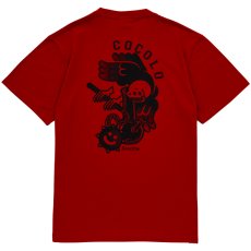 画像1: SKULL WING BONG S/S(RED) (1)