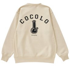 画像1: BACK BONG CREWNECK SWEAT(SAND BEGIE） (1)