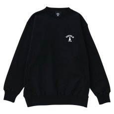 画像2: BACK BONG CREWNECK SWEAT(BLACK） (2)