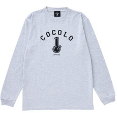 画像1: ORIGINAL BONG L/S TEE（ASH) (1)