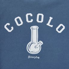 画像2: BACK BONG CREWNECK SWEAT(STONE BLUE） (2)
