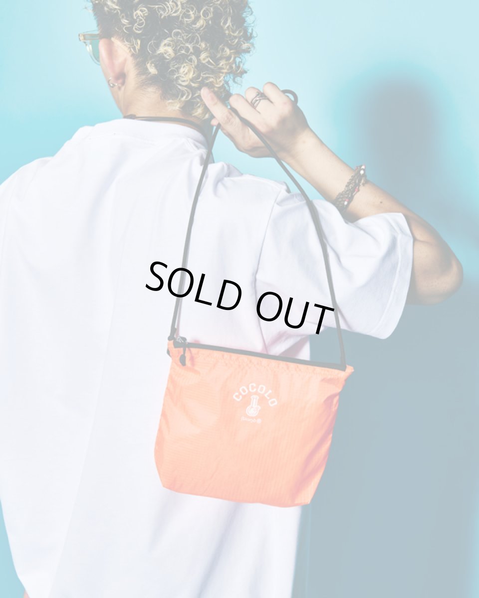 画像2: NYLON BONG SACOCHE(ORANGE) (2)