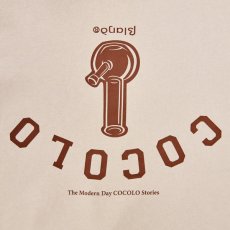 画像2: UPSIDE DOWN BONG HOODIE(SAND BEGIE) (2)