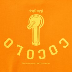 画像2: UPSIDE DOWN BONG HOODIE(ORANGE) (2)