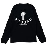 専用品！ COCOLOBLAND 長袖 シャツ ロゴ 2L ビッグサイズ COCOLO BLAND ロンT 長袖Tシャツ ブラック 大きなサイズ XXL