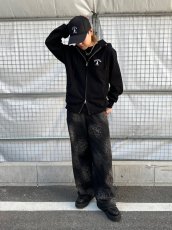 画像11: BACK BONG ZIP HODDIE(BLACK） (11)