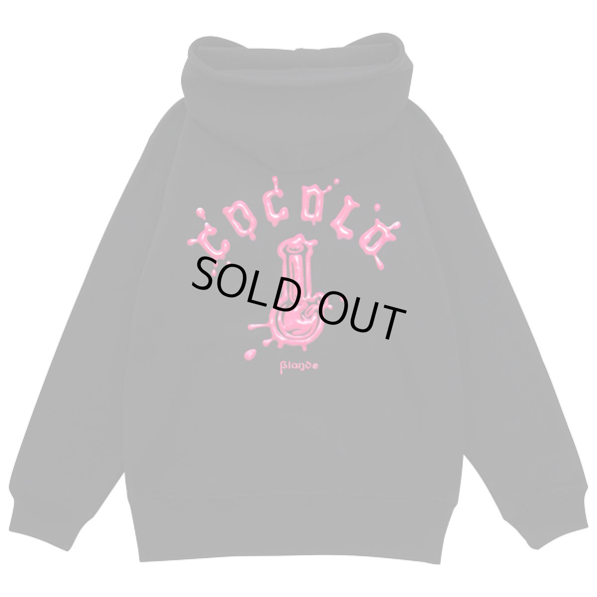 画像1: SLIME BONG HOODIE(BLACK/PINK) (1)