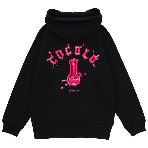 SLIME BONG HOODIE(BLACK/PINK) - COCOLOBLAND WEB STORE