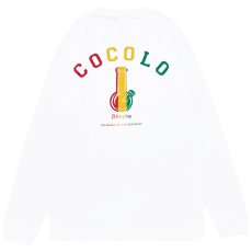 画像1: RASTA BONG L/S(WHITE) (1)