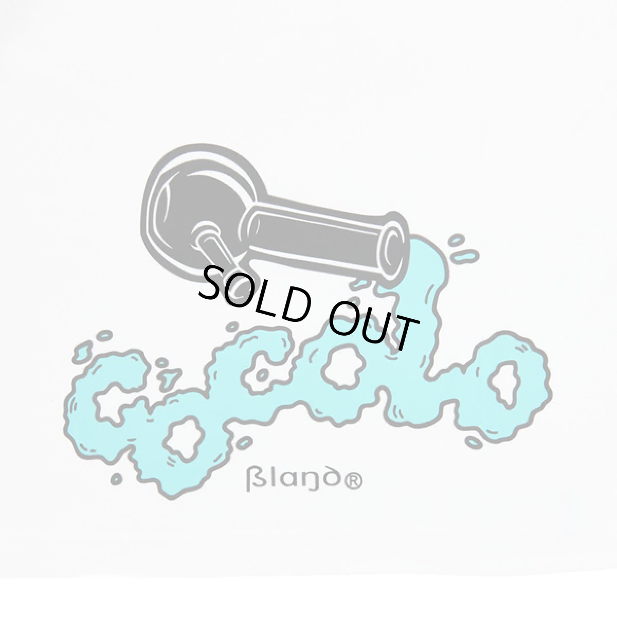 画像2: 【SALE】OVER FLOW BONG L/S(WHITE) (2)