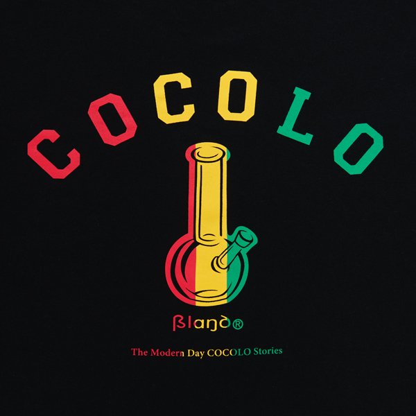 RASTA BONG L/S(BLACK) - COCOLOBLAND WEB STORE