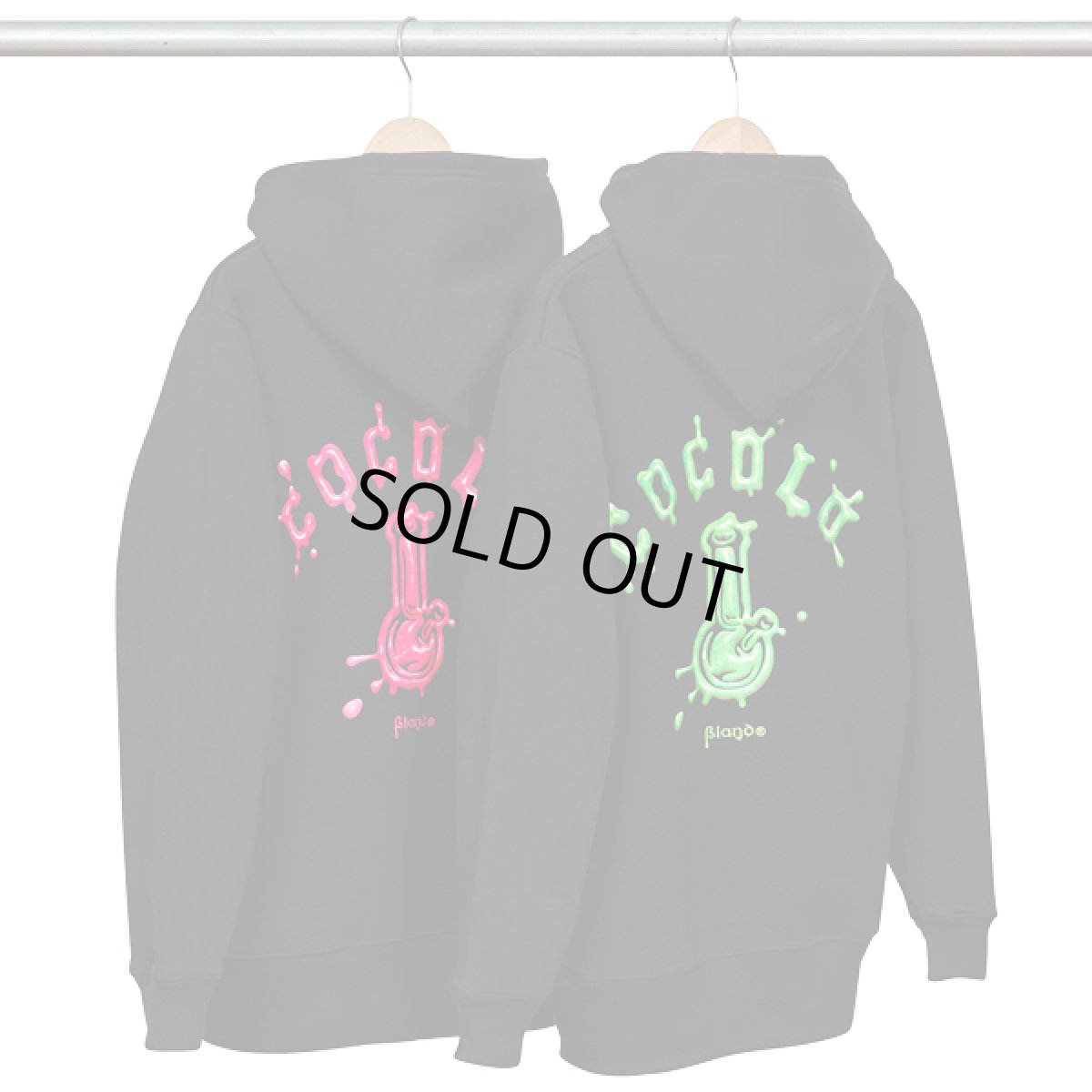 画像5: SLIME BONG HOODIE(BLACK/PINK) (5)