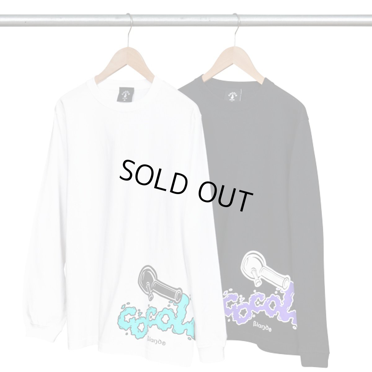 画像4: 【SALE】OVER FLOW BONG L/S(WHITE) (4)