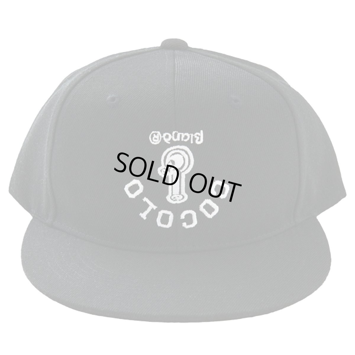 画像1: UPSIDE DOWN SNAPBACK CAP (1)