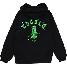 画像1: SLIME BONG HOODIE(BLACK/GREEN) (1)