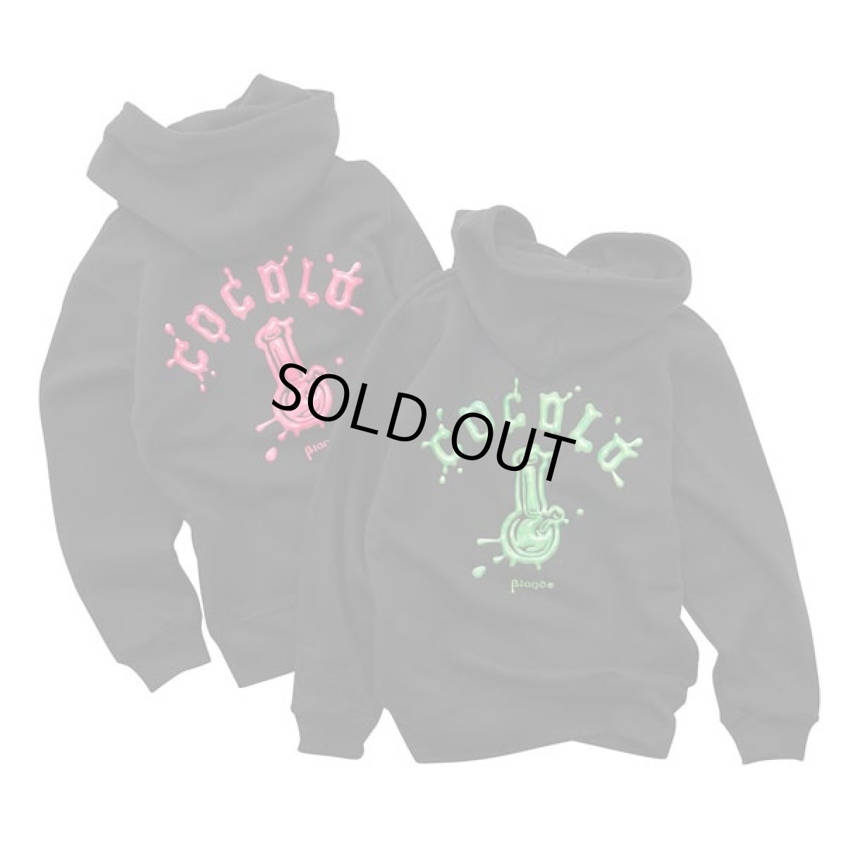 画像6: SLIME BONG HOODIE(BLACK/PINK) (6)