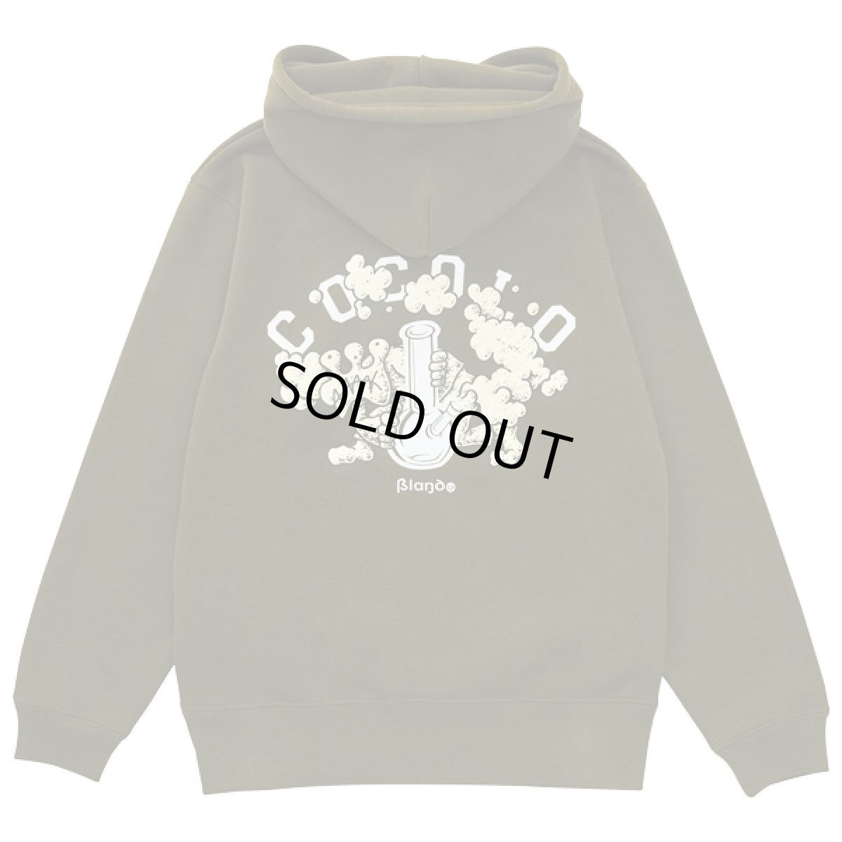 画像1: MOGO BONG HOODIE(OLIVE) (1)