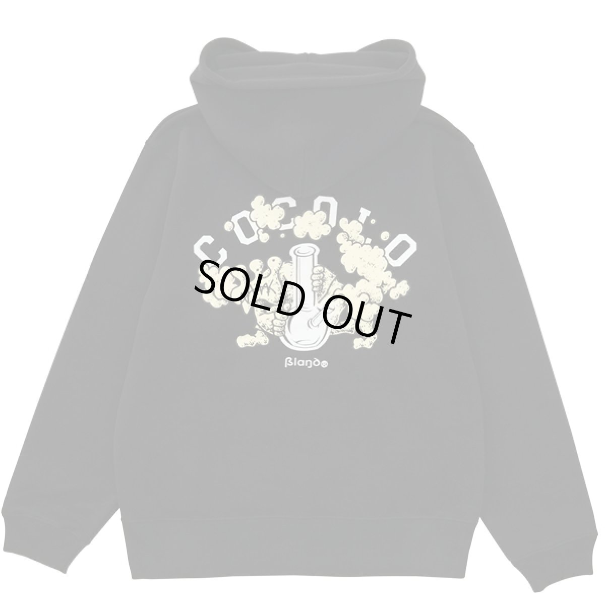 画像1: MOGO BONG HOODIE(BLACK) (1)