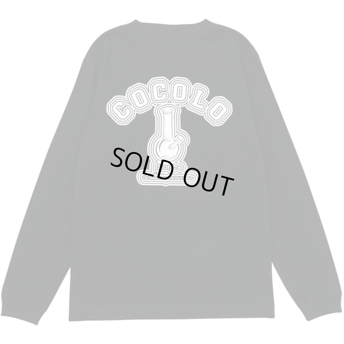 画像1: LAYERED BONG L/S(BLACK) (1)