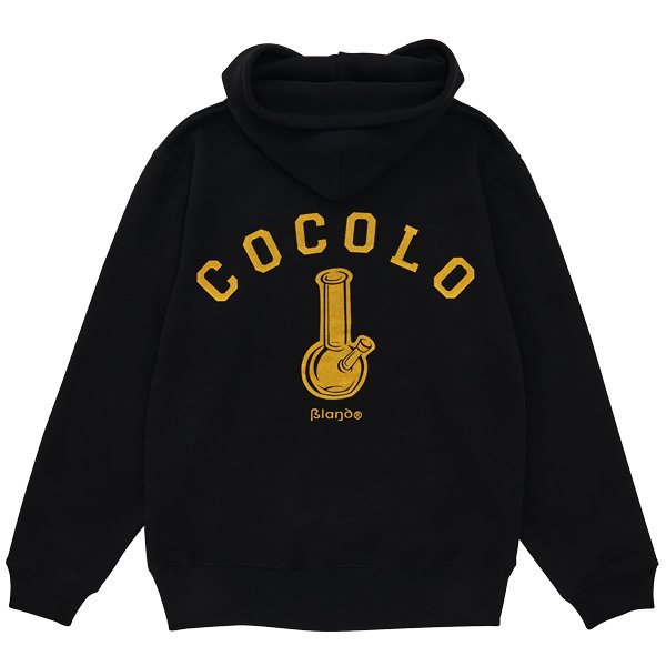 GOLD BONG HOODIE(BLACK) - COCOLOBLAND WEB STORE
