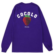 画像1: STRAWBERRY L/S(PURPLE) (1)