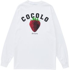 画像1: STRAWBERRY L/S(WHITE) (1)