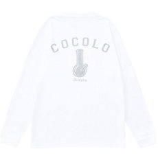 画像1: SILVER  BONG  L/S(WHITE) (1)
