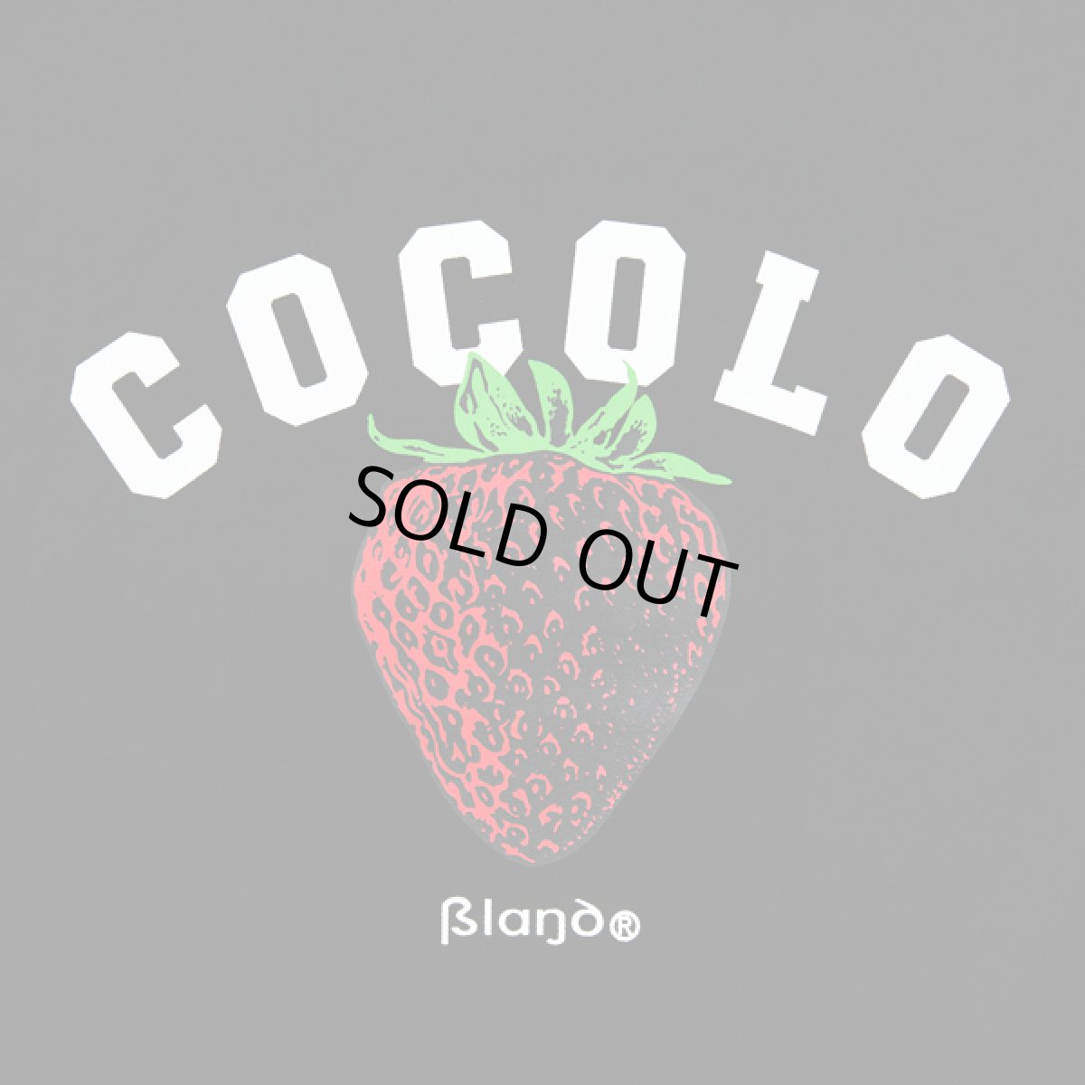 画像2: STRAWBERRY 2WAY TOTE BAG(BLACK) (2)