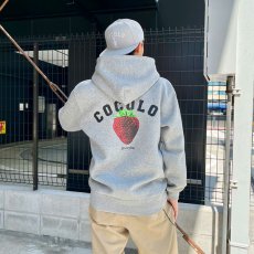 画像6: STRAWBERRY HOODIE(HEATHER GRAY) (6)