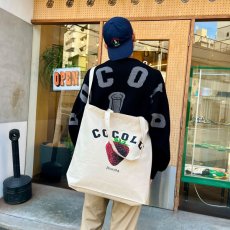 画像5: STRAWBERRY 2WAY TOTE BAG(NATURAL) (5)