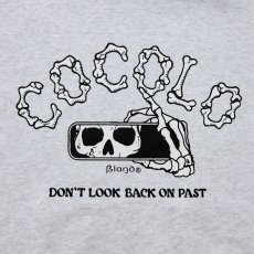 画像2: DON'T LOOK BACK HOODIE(ASH) (2)
