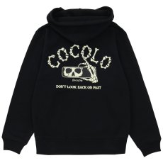 画像1: DON'T LOOK BACK HOODIE(BLACK) (1)