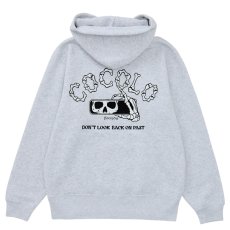 画像1: DON'T LOOK BACK HOODIE(ASH) (1)