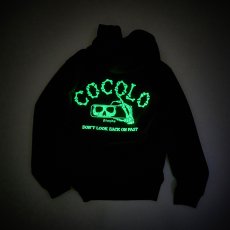 画像7: DON'T LOOK BACK HOODIE(BLACK) (7)