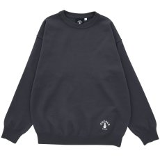 画像3: CIRCLE LOGO KNIT L/S（CHARCOAL） (3)