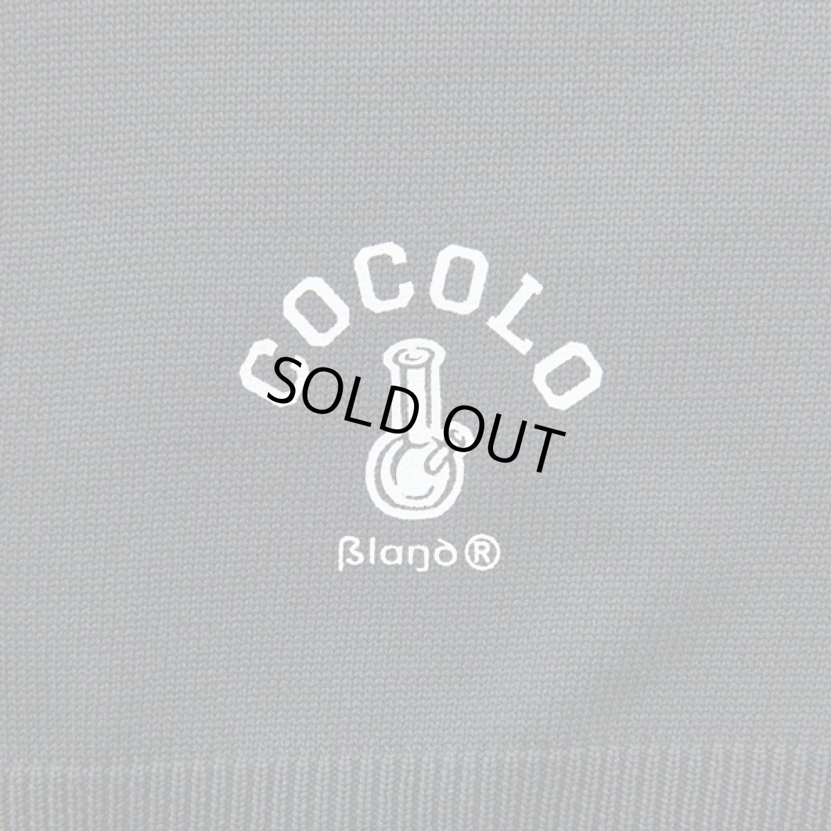 画像4: CIRCLE LOGO KNIT L/S（CHARCOAL） (4)