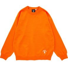 画像3: CIRCLE LOGO KNIT L/S（ORANGE） (3)