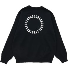 画像1: CIRCLE LOGO KNIT L/S（BLACK） (1)