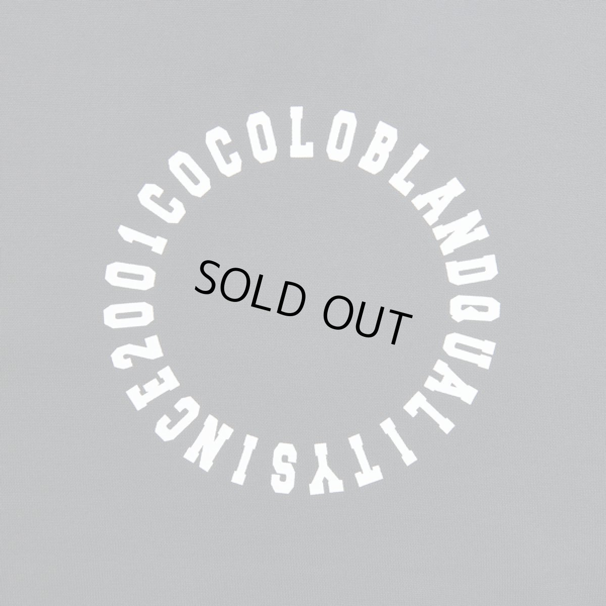 画像2: CIRCLE LOGO KNIT L/S（CHARCOAL） (2)