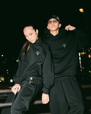 画像1: EMB BONG OVER HOODIE(BLACK) (1)