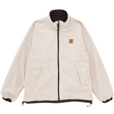 画像3: REVERSIBLE BONG FLEECE JKT(BROWN) (3)