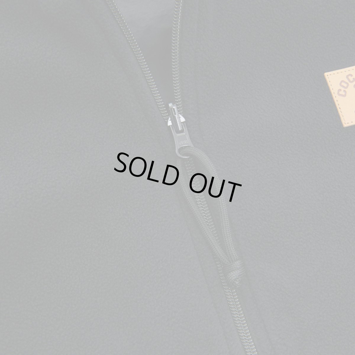 画像11: REVERSIBLE BONG FLEECE JKT(BLACK) (11)