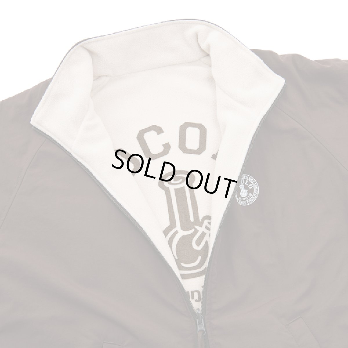 画像13: REVERSIBLE BONG FLEECE JKT(BROWN) (13)